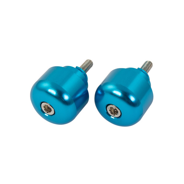 bike it Bike it alloy honda blue bar end weights